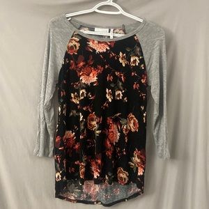 Casual soft fall top